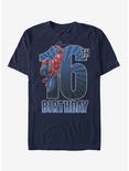 Marvel Spider-Man 16th Birthday T-Shirt, NAVY, hi-res