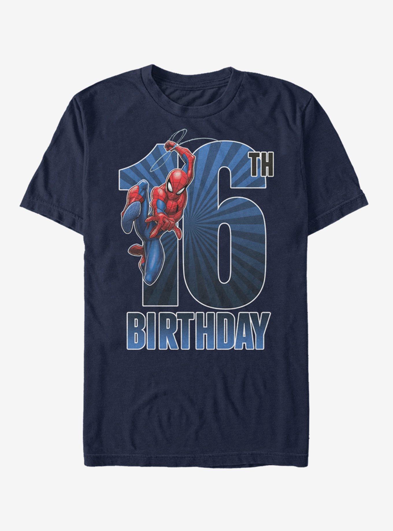 Marvel Spider-Man 16th Birthday T-Shirt, , hi-res
