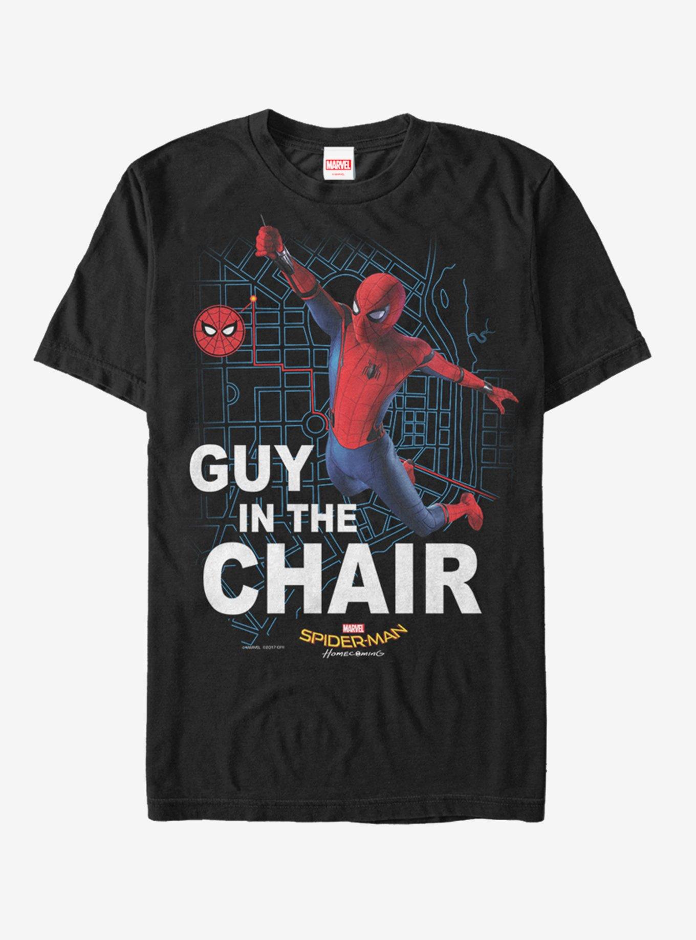 Marvel Spider-Man: Homecoming Guy In The Chair T-Shirt, , hi-res