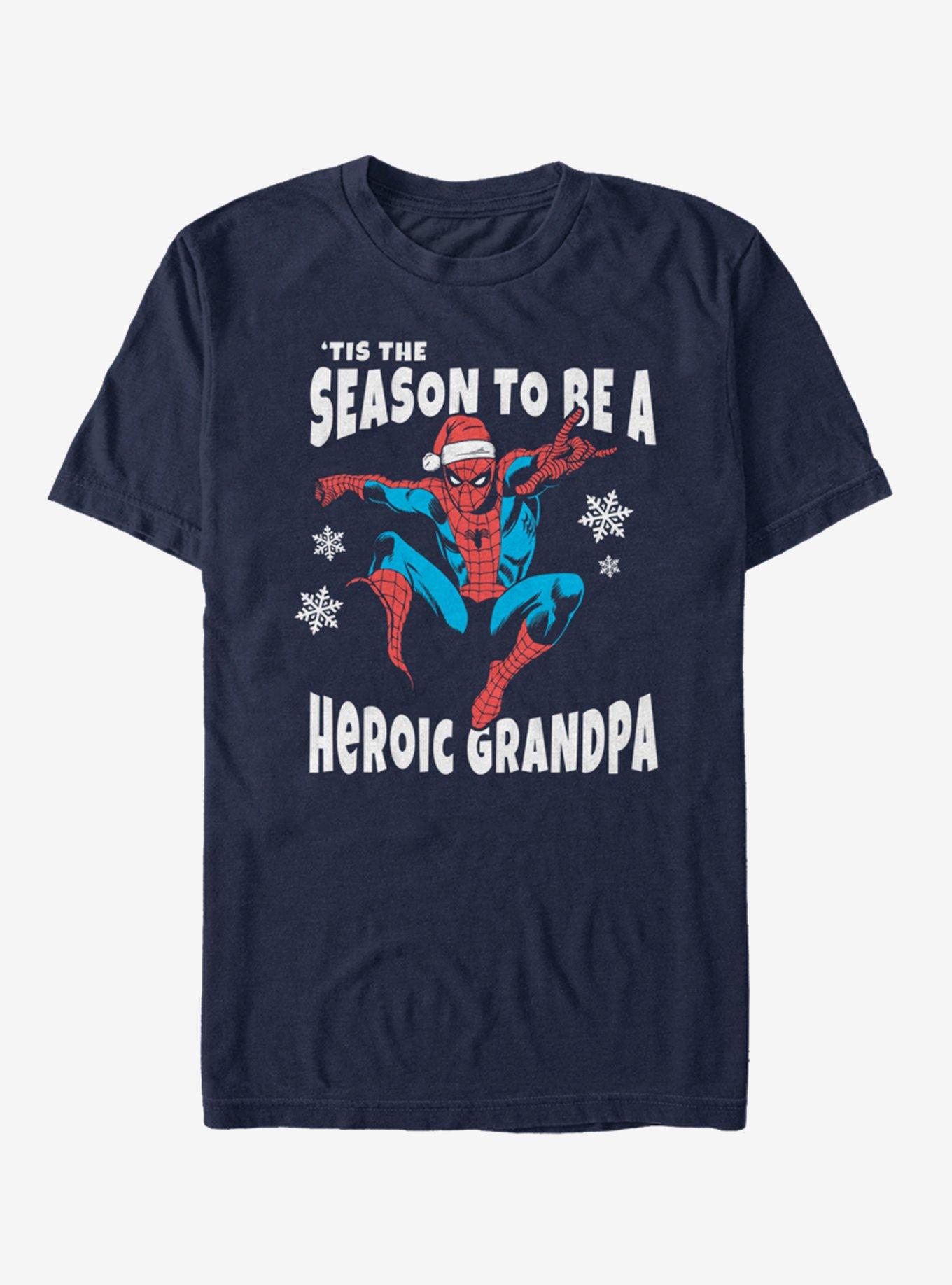 Marvel Spider-Man Heroic Grandpa T-Shirt, , hi-res