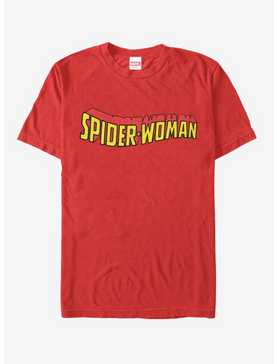 Marvel Spider-Man Spider-Woman Logo T-Shirt, , hi-res