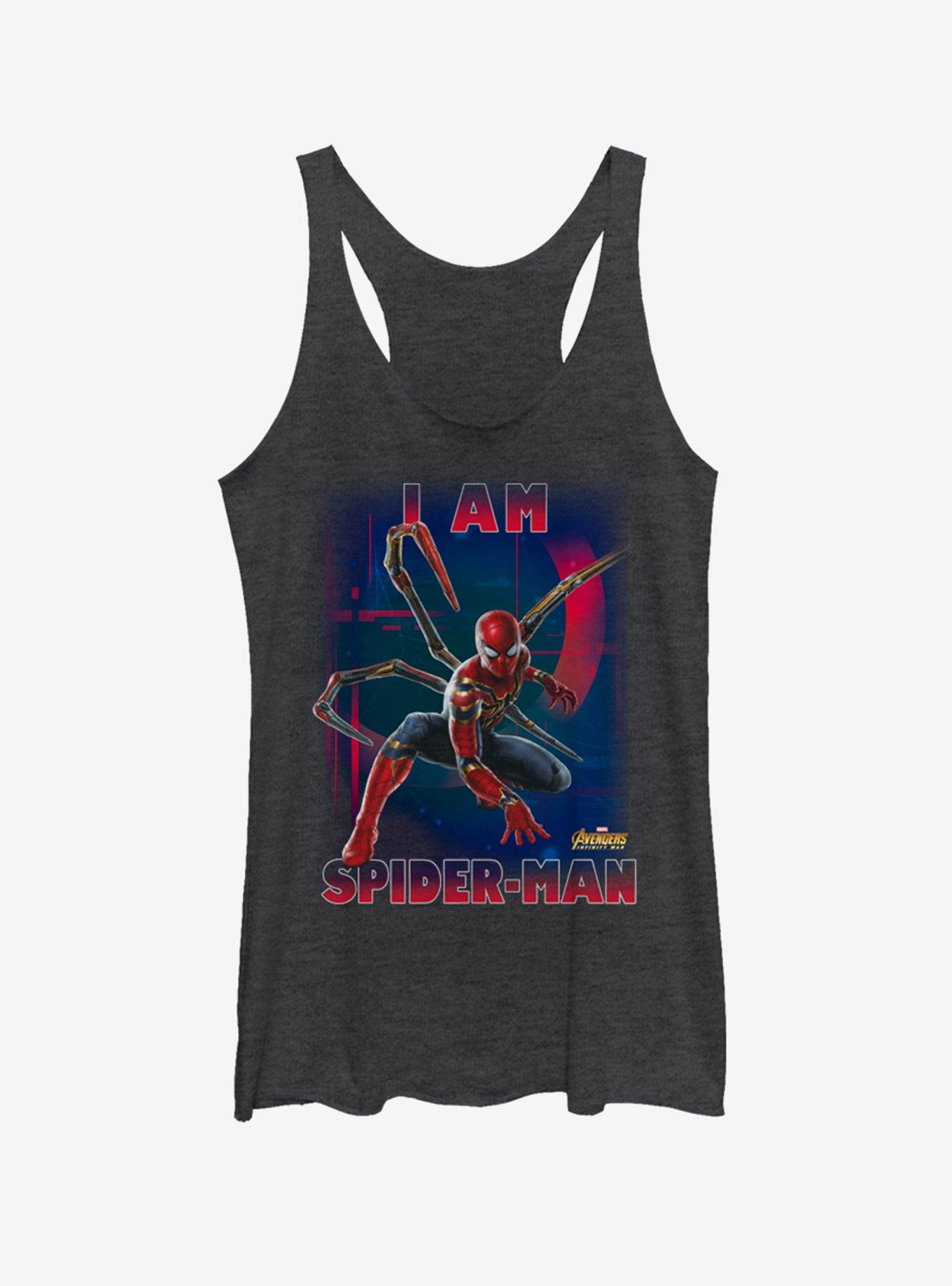 Marvel Avengers: Infinity War Spider-Man Womens Tank Top, , hi-res