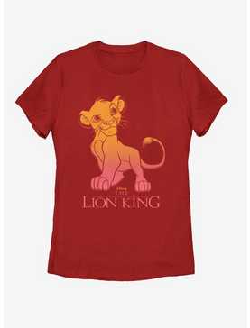 Disney The Lion King Simba Fade Womens T-Shirt, , hi-res