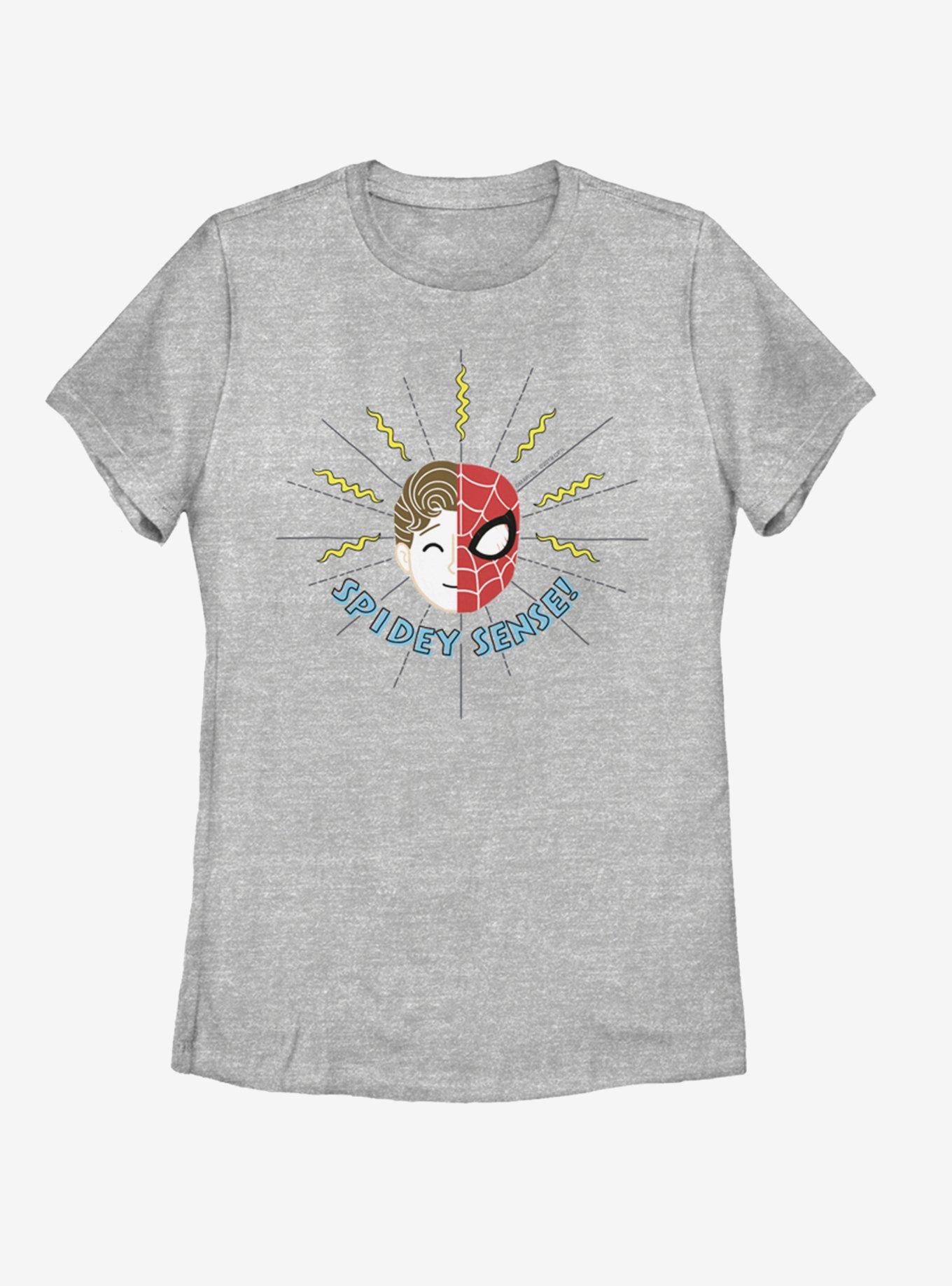 Marvel Spider-Man Spidey Sense Womens T-Shirt, ATH HTR, hi-res