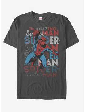 Marvel Spider-Man Script T-Shirt, , hi-res