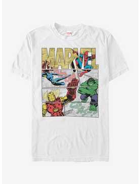 Marvel Avengers Hero Panels Color T-Shirt, , hi-res