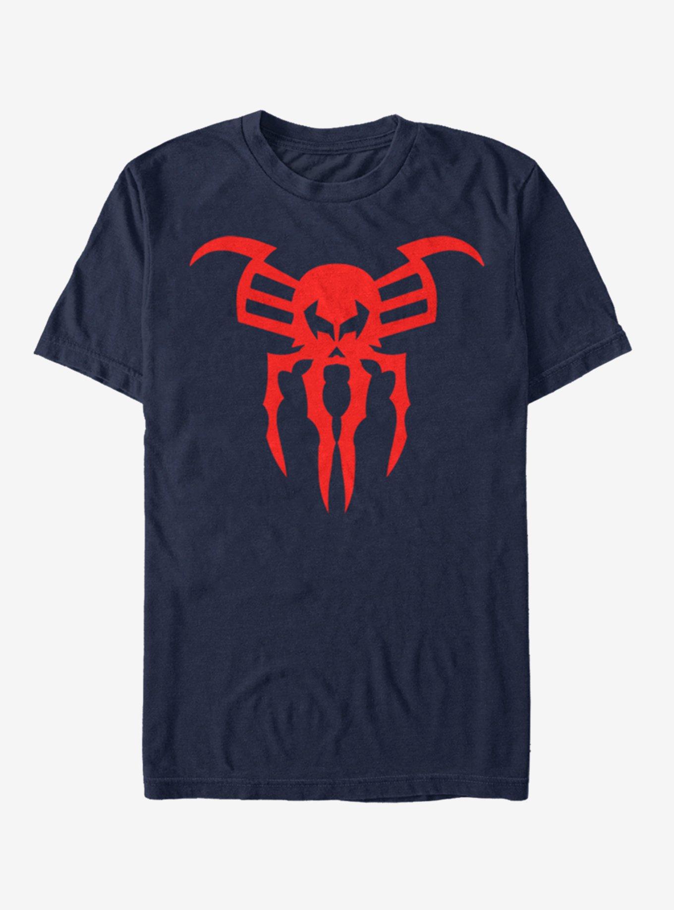 plzproject ラッキードレゴンTシャツ Marvel Spider-Man Spider-Man 2099 Playing Card T-Shirt