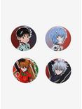 Neon Genesis Evangelion Characters Button Set, , hi-res