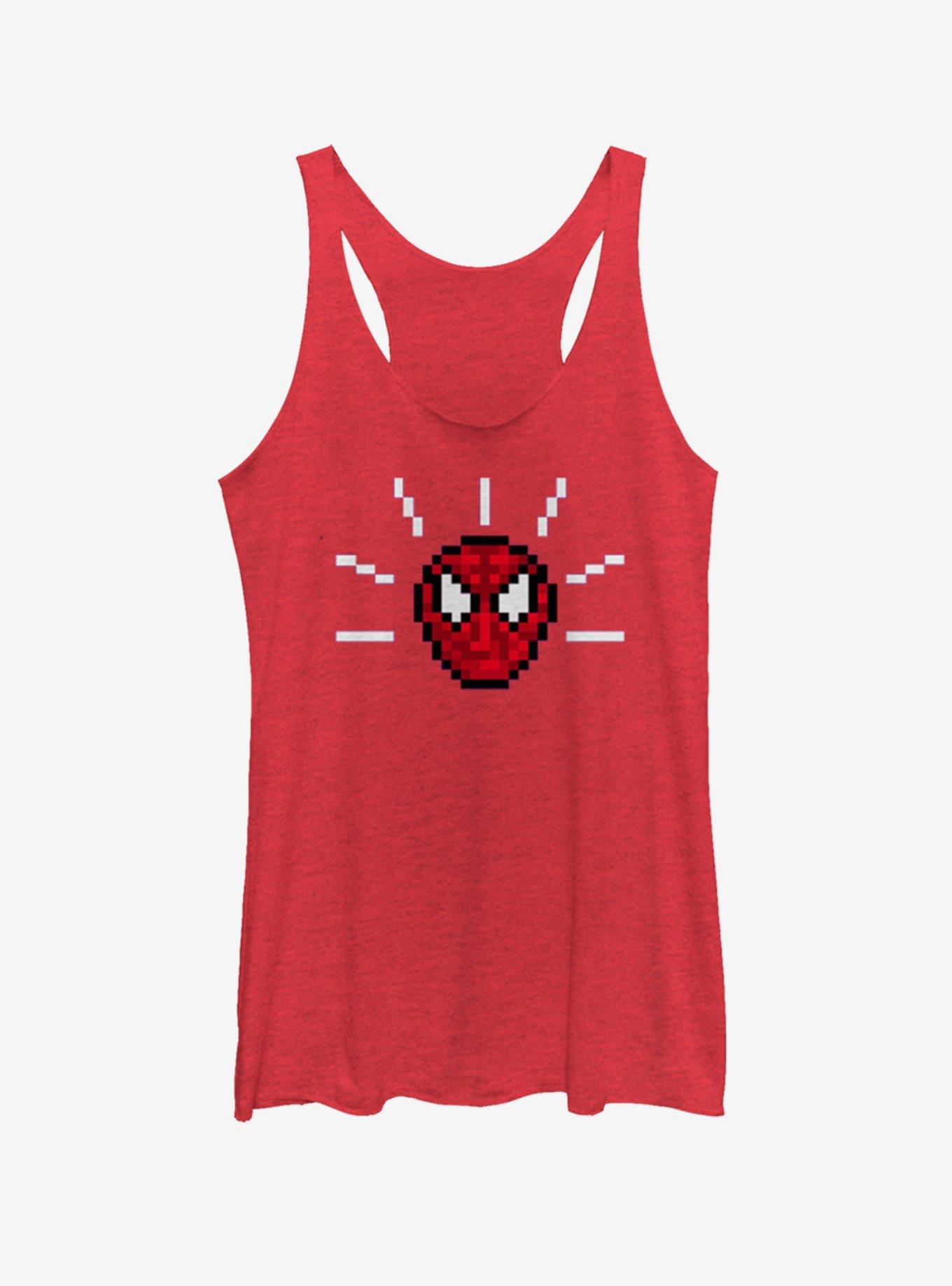 Marvel Spider-Man Pixel Spidey Sense Womens Tank Top, , hi-res