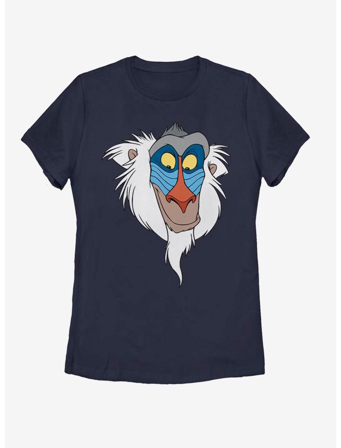 Disney The Lion King Rafiki Face Womens T-Shirt, NAVY, hi-res