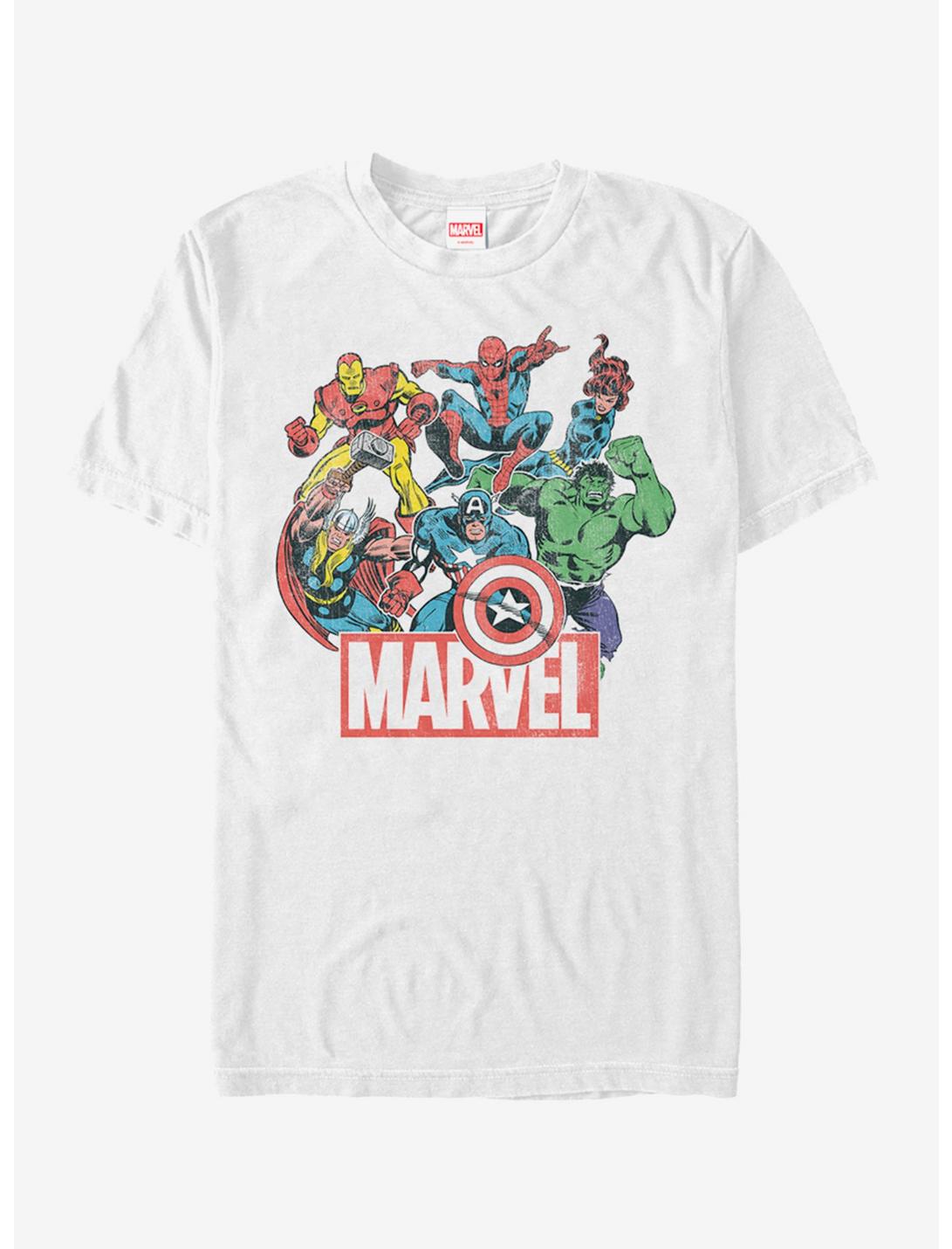 Marvel Avengers Heroes of Today T-Shirt, WHITE, hi-res
