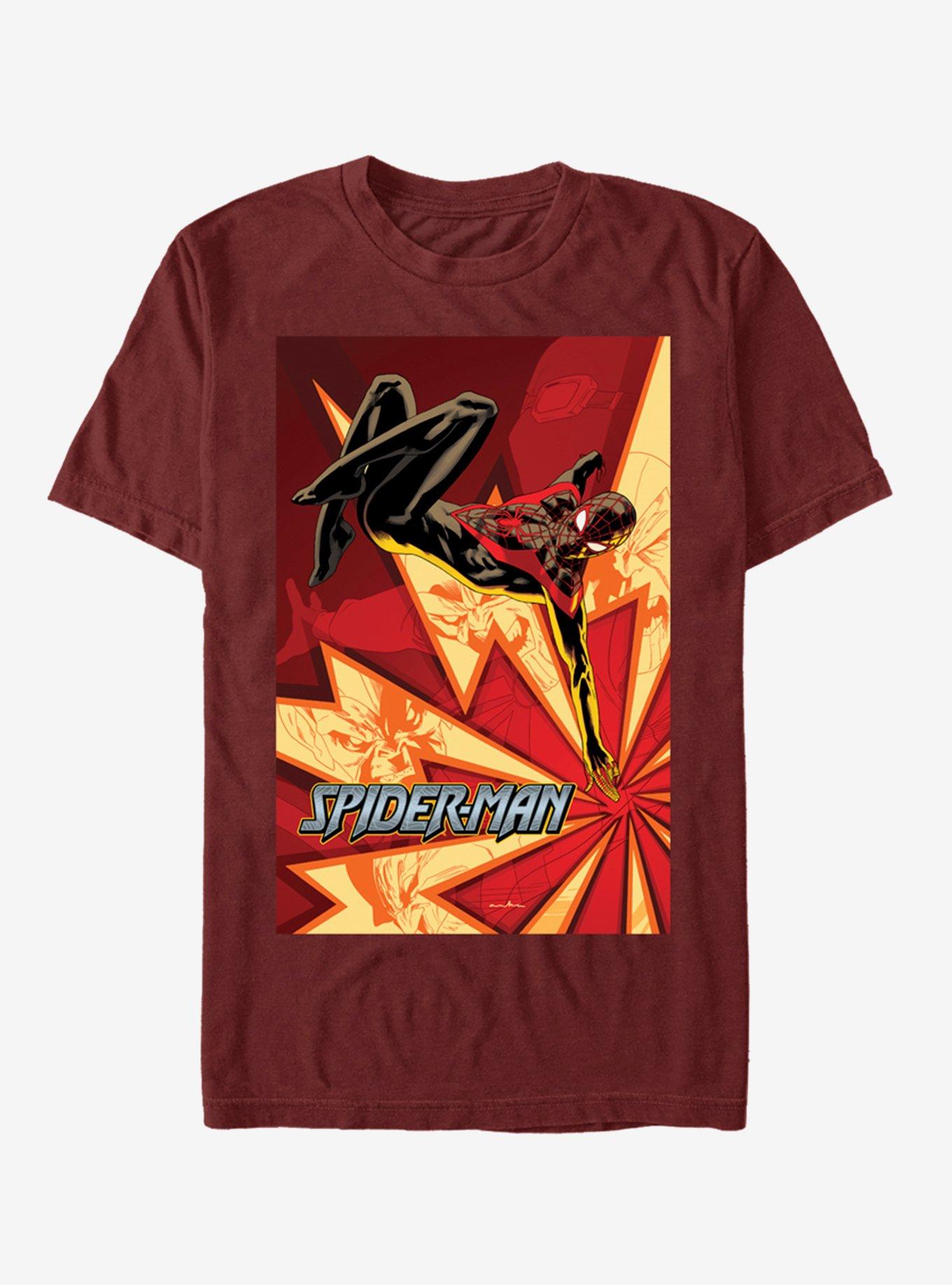 Marvel Spider-Man Lightning T-Shirt, , hi-res