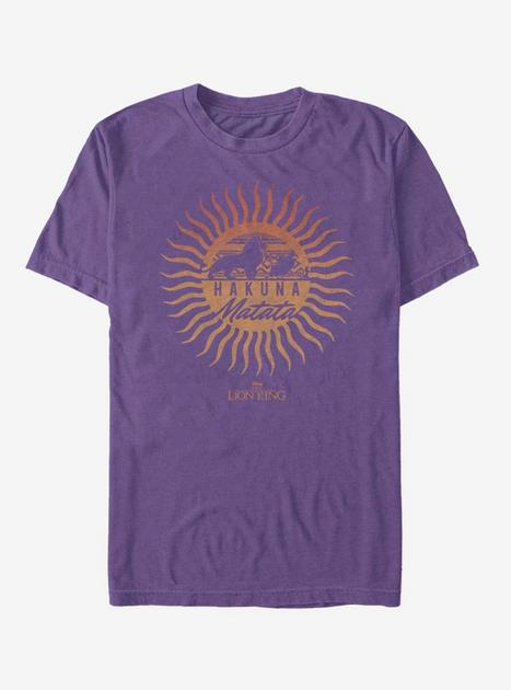 Disney The Lion King Hakuna Sun T-Shirt - PURPLE | BoxLunch