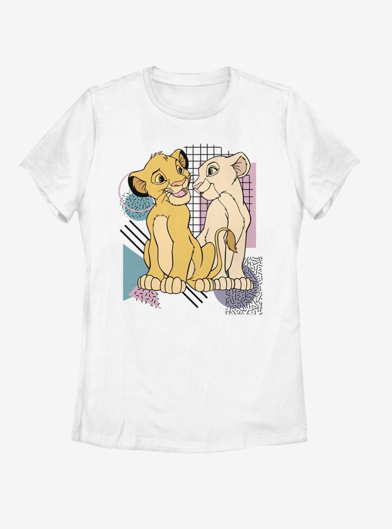 Disney The Lion King Nostalgia Womens T-Shirt, WHITE, hi-res