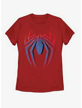Marvel Spider-Man Layered Logo Womens T-Shirt, , hi-res
