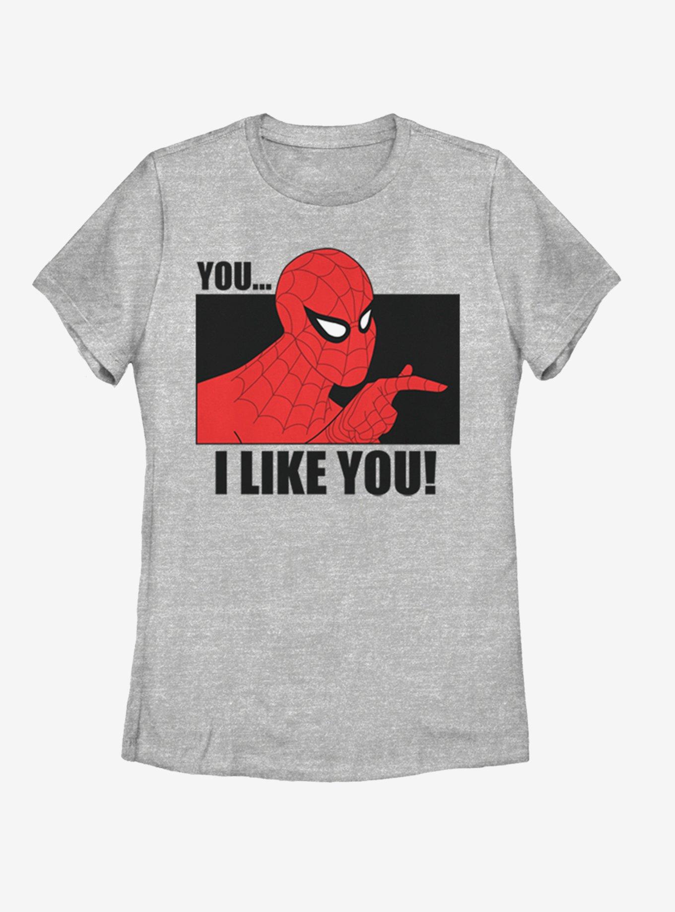 Marvel Spider-Man I Like You Womens T-Shirt, , hi-res
