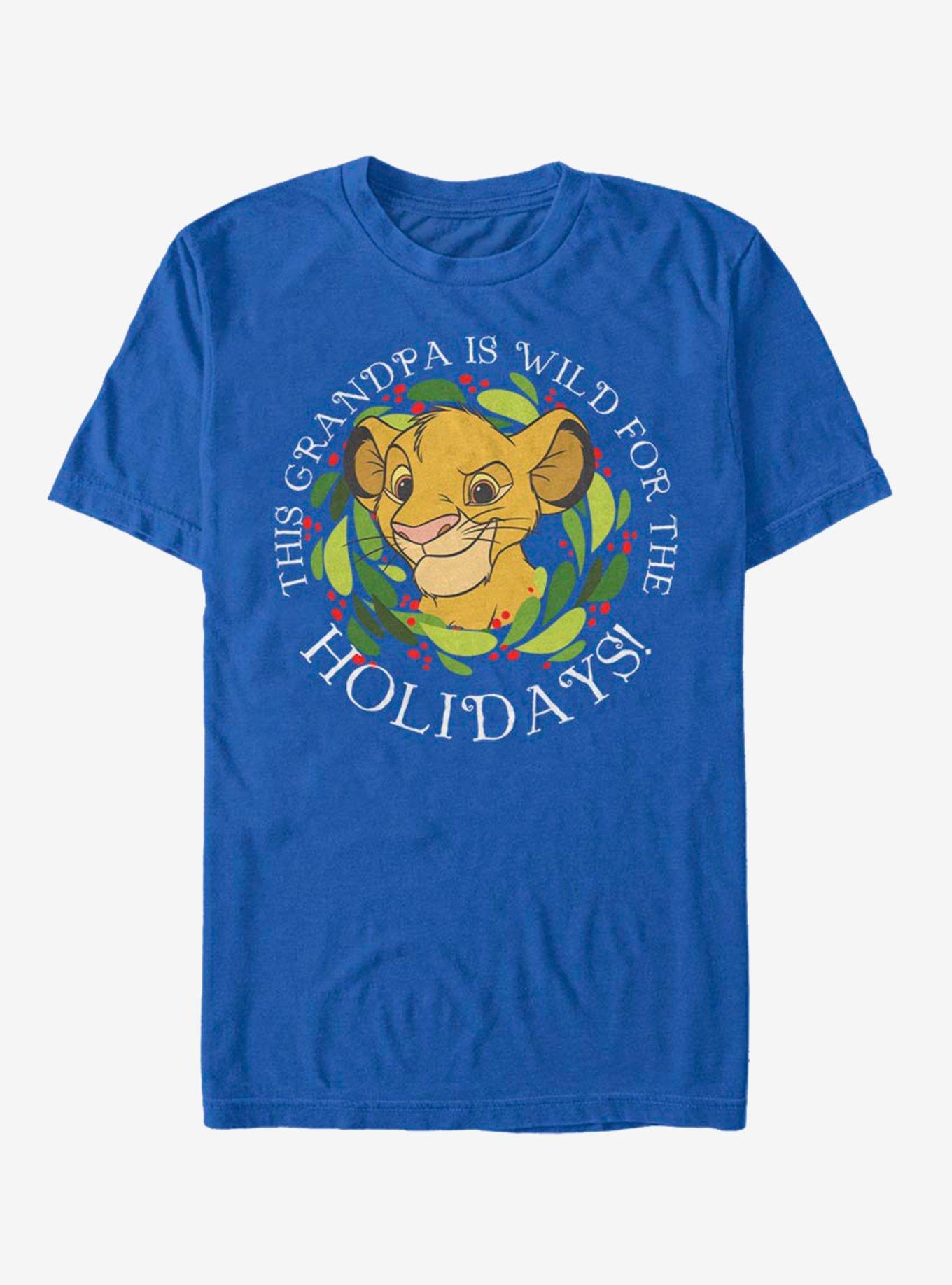 Disney The Lion King Grandpa Holiday T-Shirt, , hi-res