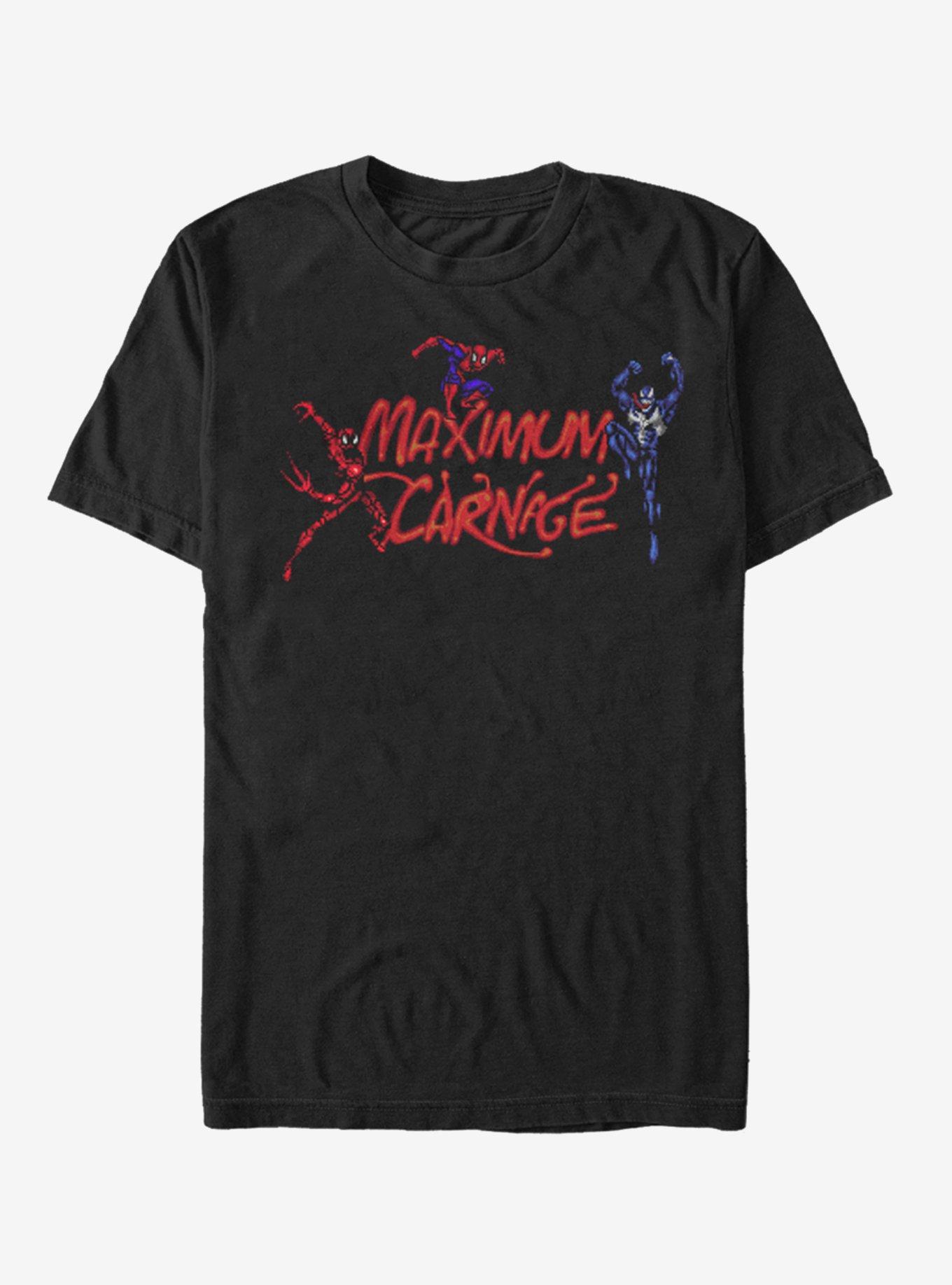 Marvel Spider-Man Maximum Carnage Title Screen T-Shirt, , hi-res