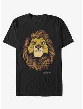 Disney The Lion King Simba Pattern T-Shirt, , hi-res