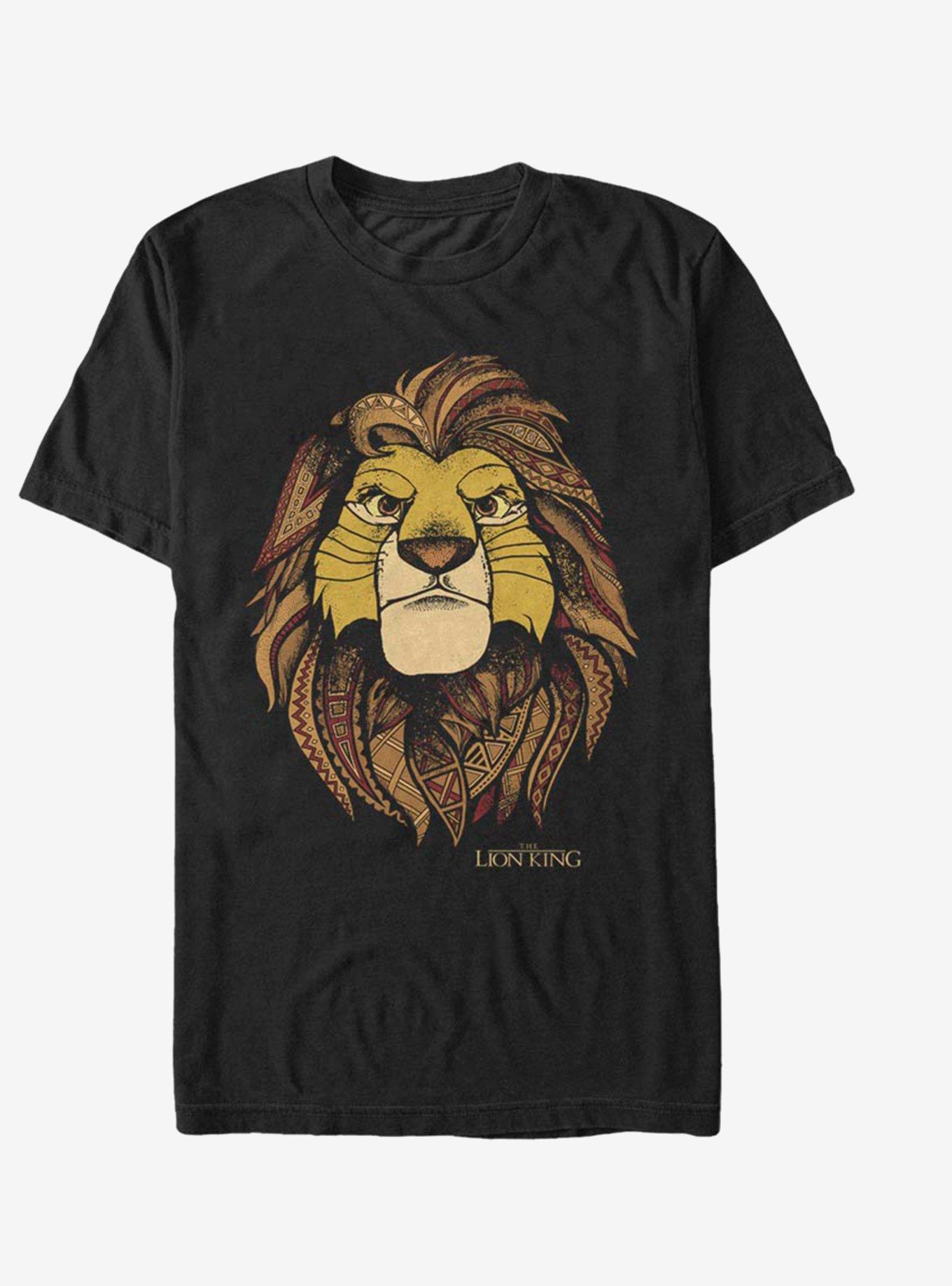 Disney The Lion King Simba Pattern T-Shirt, , hi-res