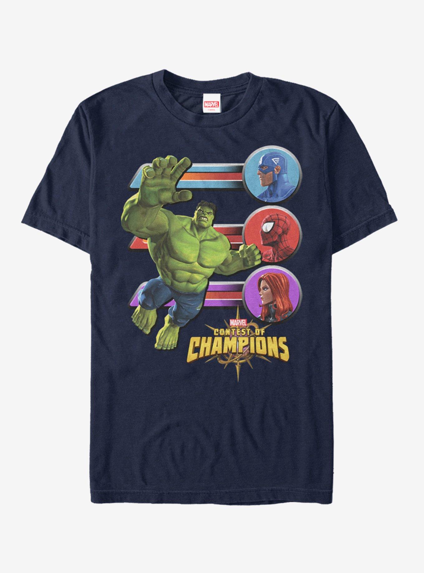 Marvel Avengers Contestants T-Shirt, NAVY, hi-res