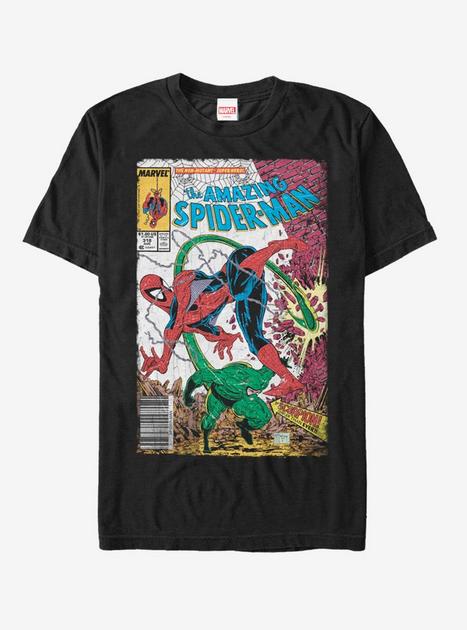 Marvel Spider-Man Spider Scorpion T-Shirt - BLACK | BoxLunch
