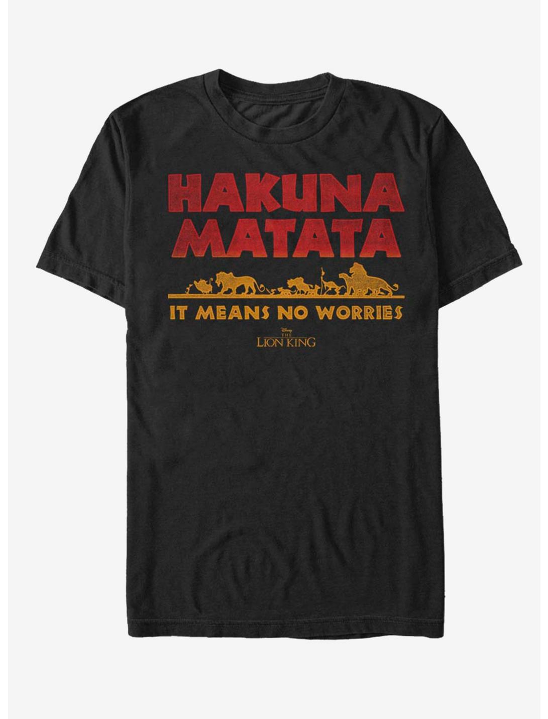 Disney The Lion King Horizon Matata T-Shirt, BLACK, hi-res