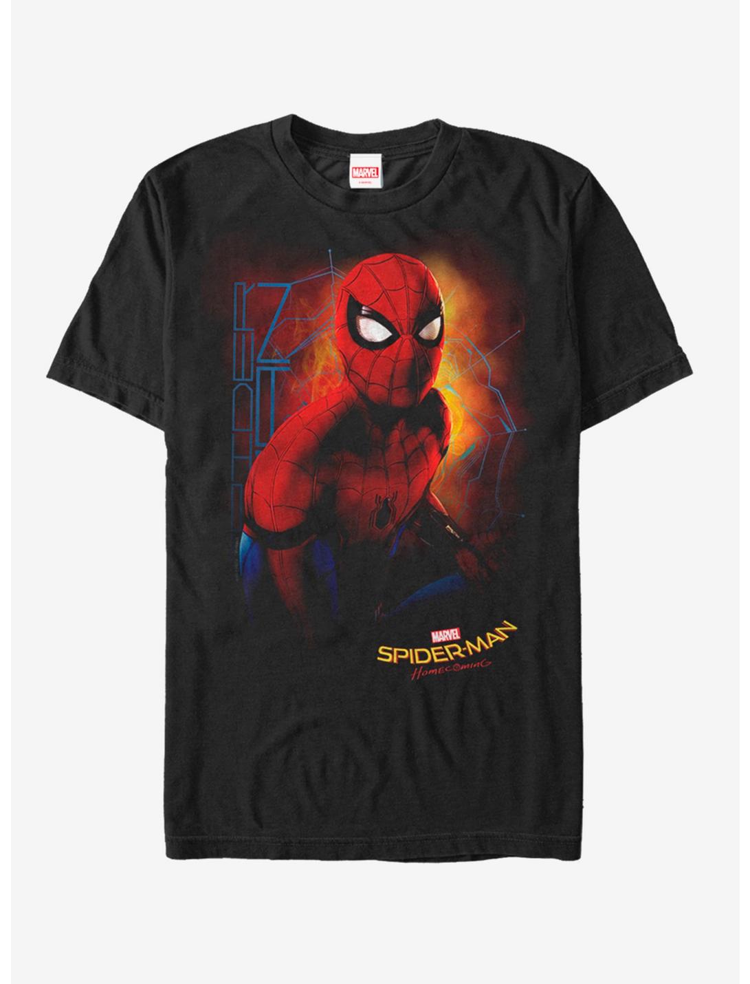 Marvel Spider-Man Spidey Smoke T-Shirt, BLACK, hi-res