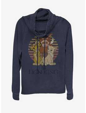 Disney The Lion King Holiday Cowlneck Long-Sleeve Womens Top , , hi-res