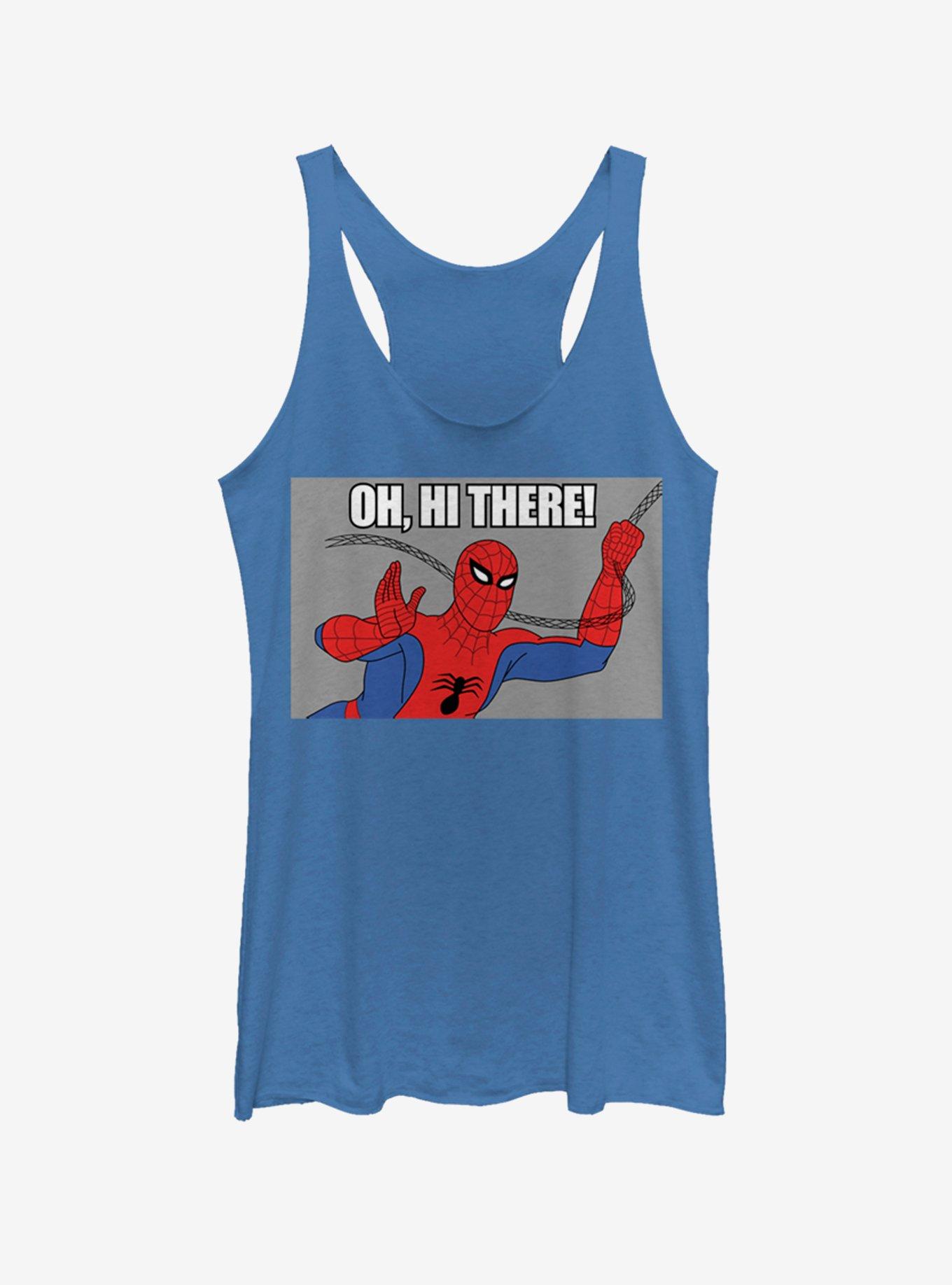 Marvel Spider-Man Oh Hi There Womens Tank Top, , hi-res