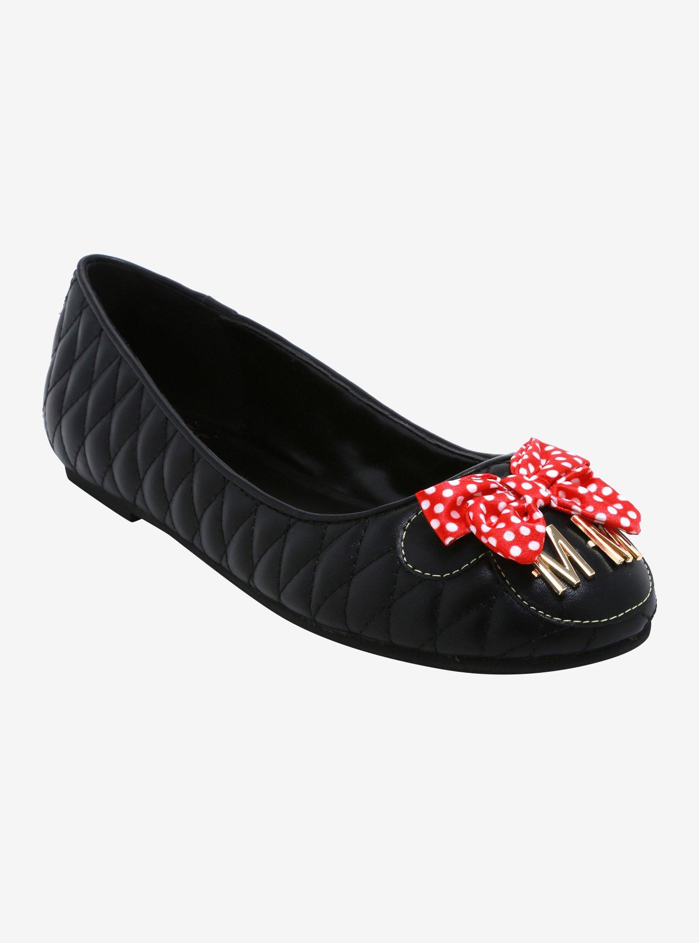 Disney Minnie Mouse Quilted Flats, MULTI, hi-res