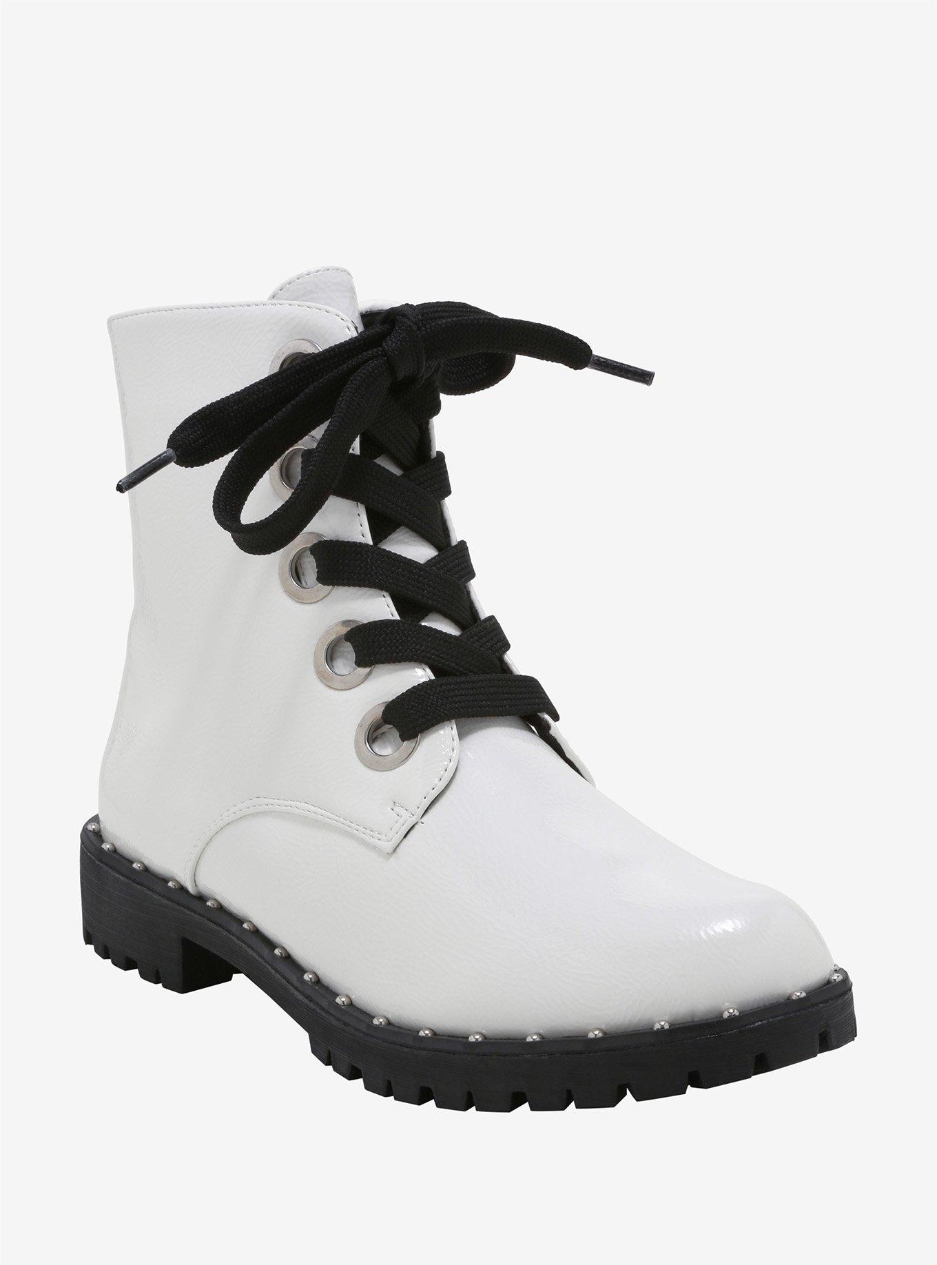 Salty Vibes Combat Boot | Hot Topic