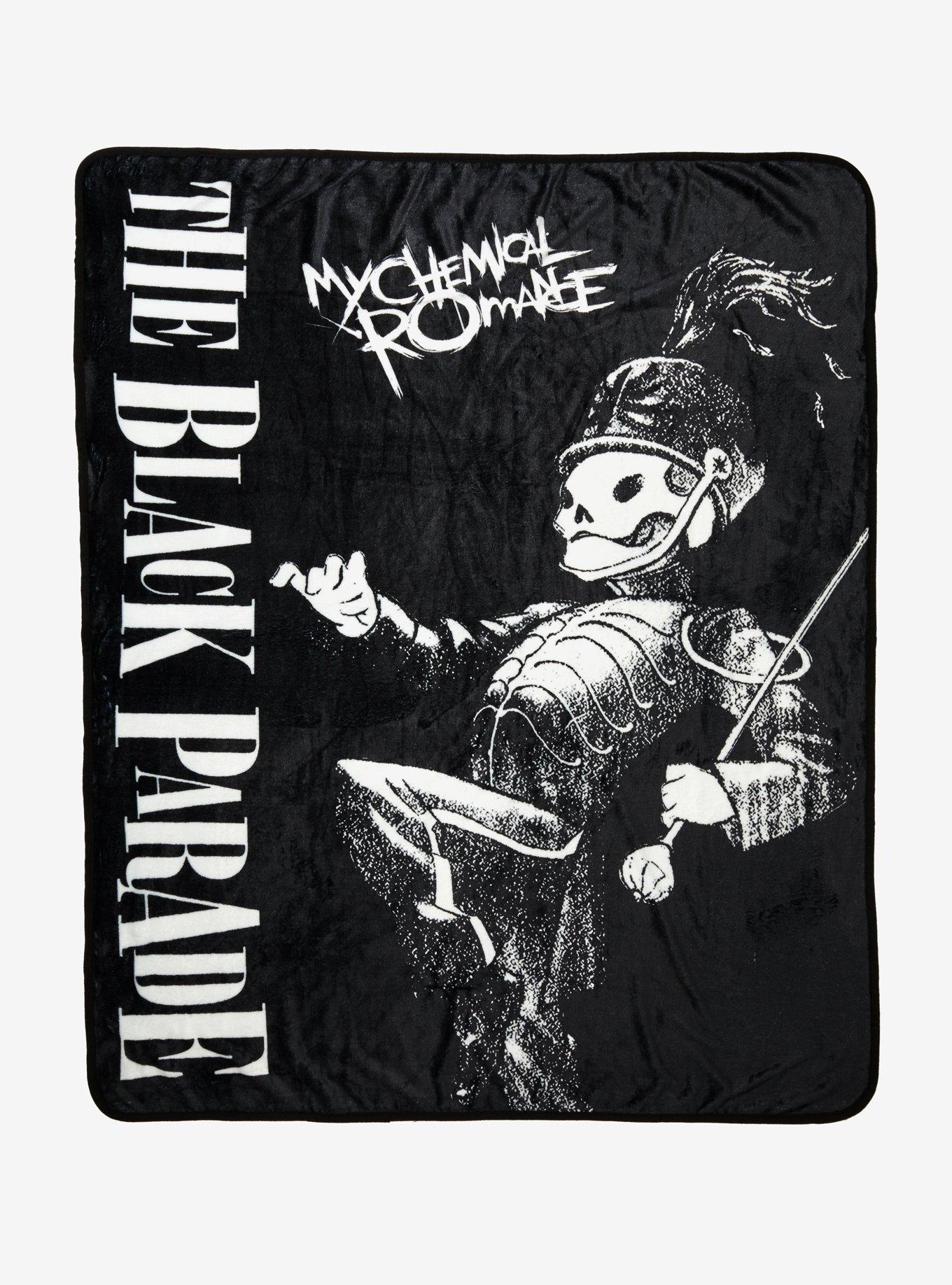 My Chemical Romance The Black Parade Plush Throw Blanket Hot Topic