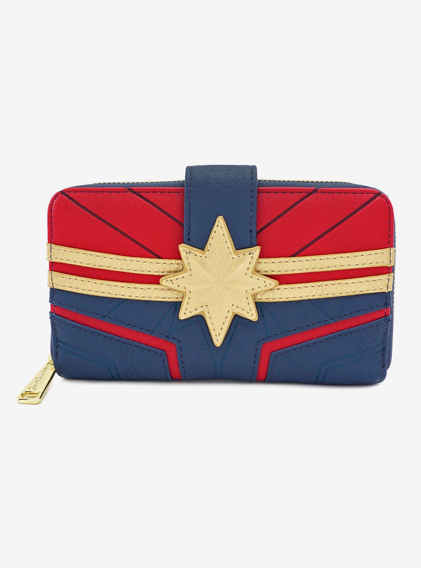 Loungefly Marvel Captain Marvel Zipper Wallet, , hi-res