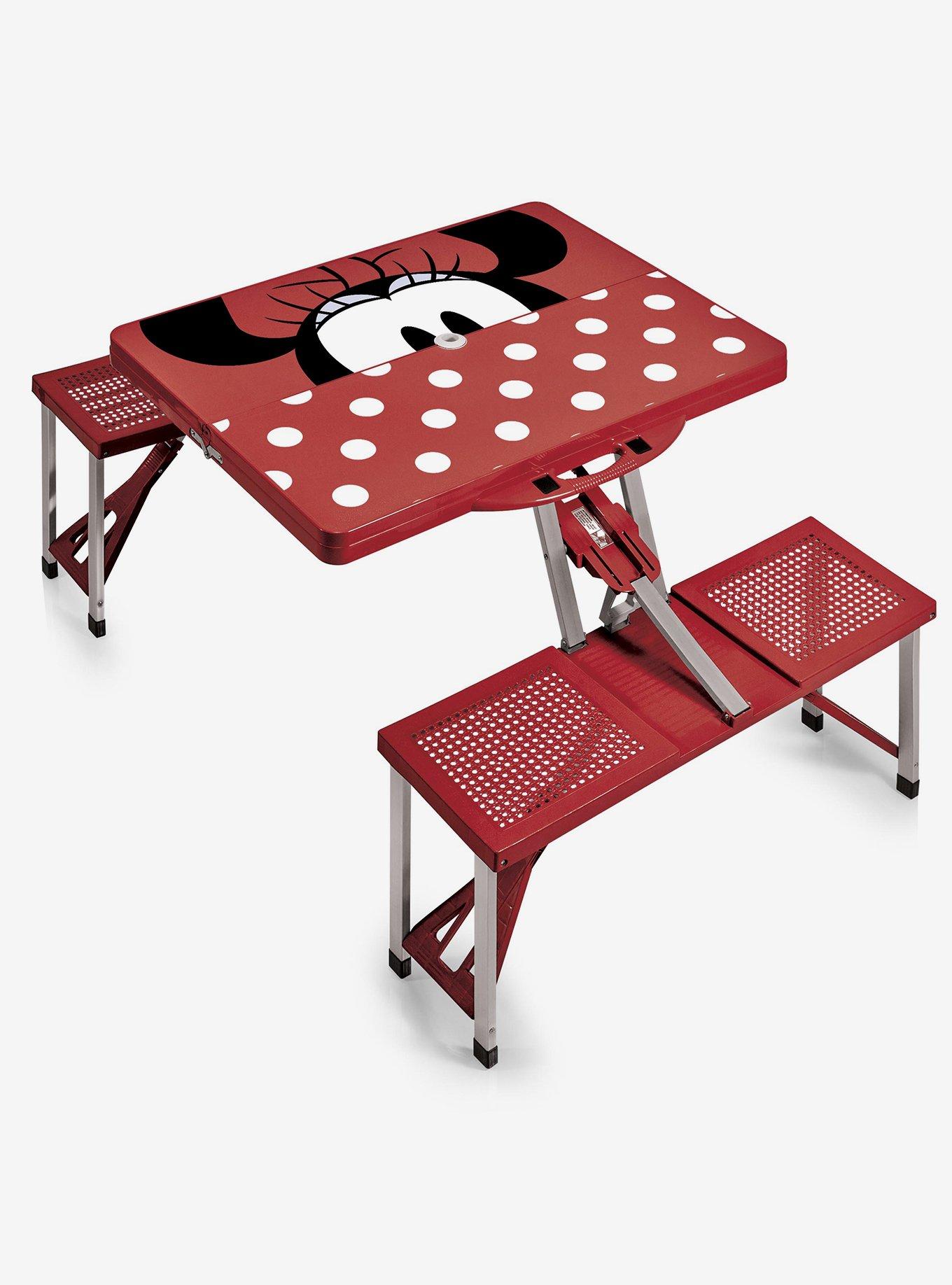 Disney Minnie Mouse Folding Table with Seats, , hi-res