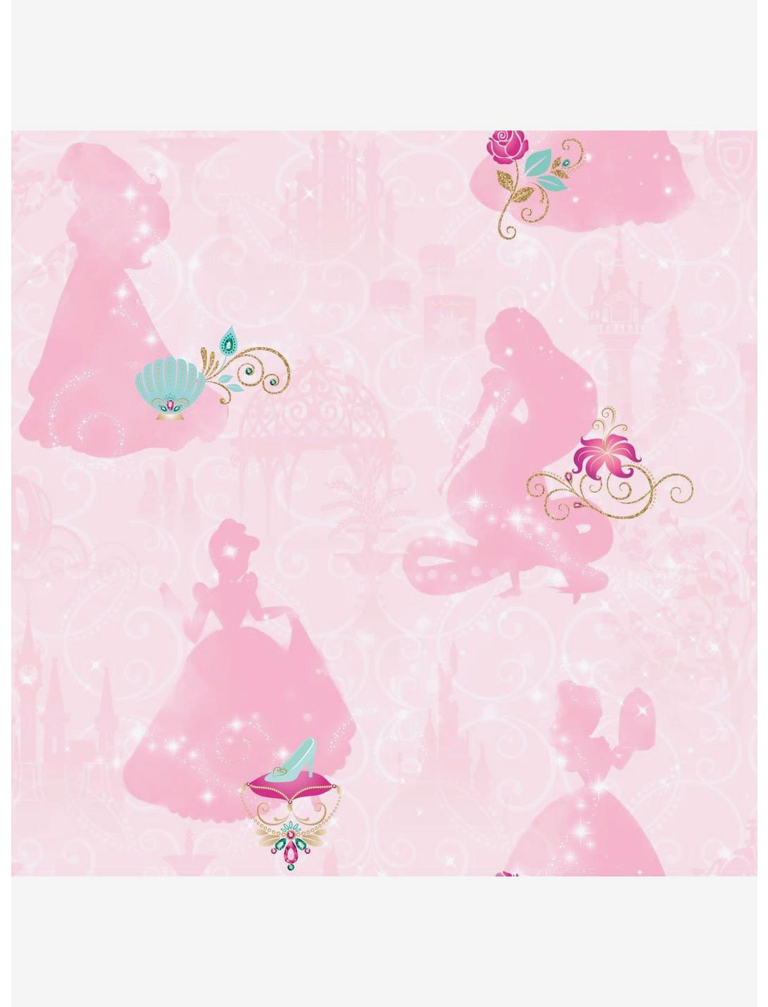 Disney Princesses Peel & Stick Wallpaper, , hi-res