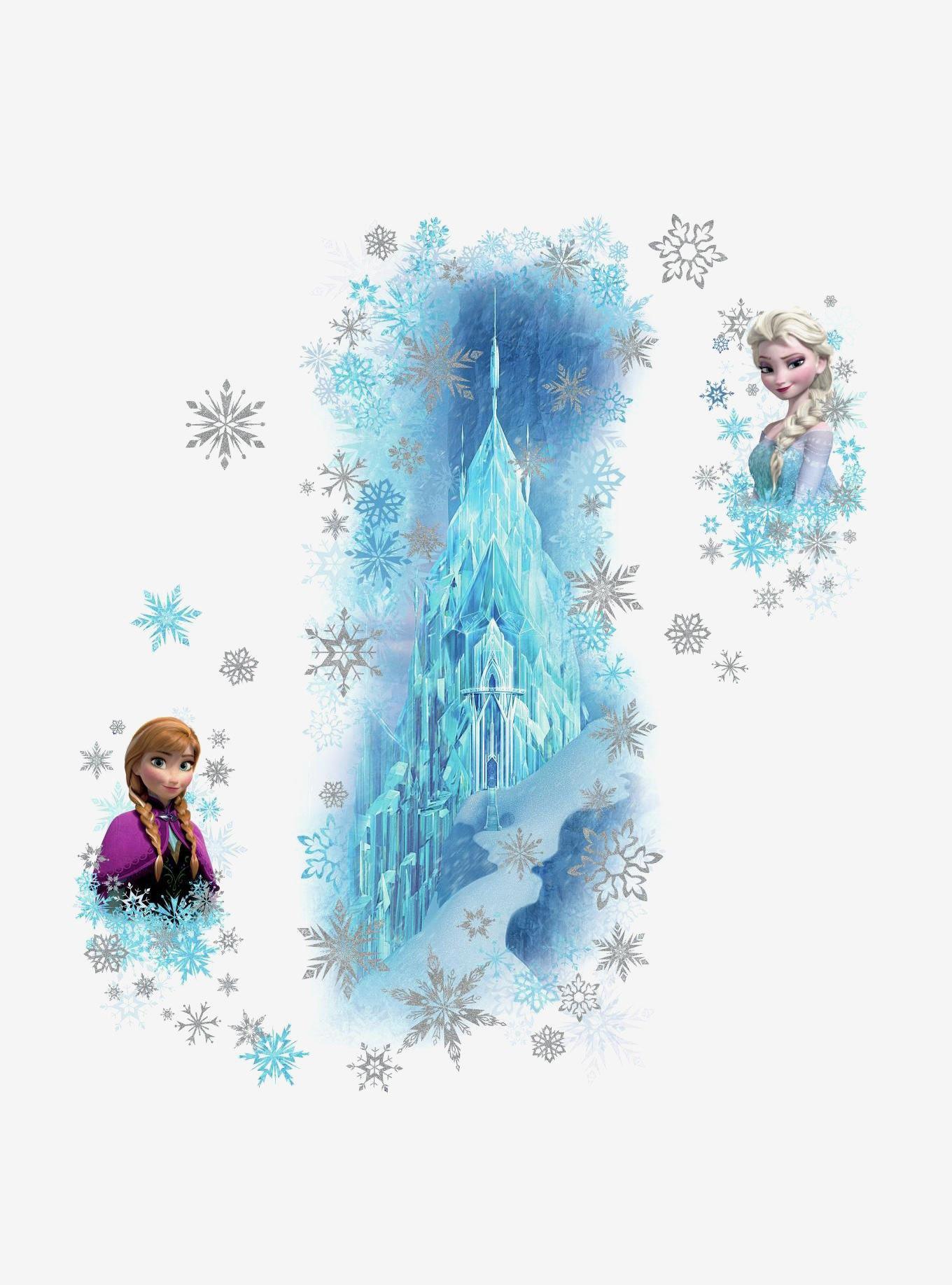 Disney Frozen Ice Palace With Else And Anna Peel And Stick Giant Wall Decals, , hi-res