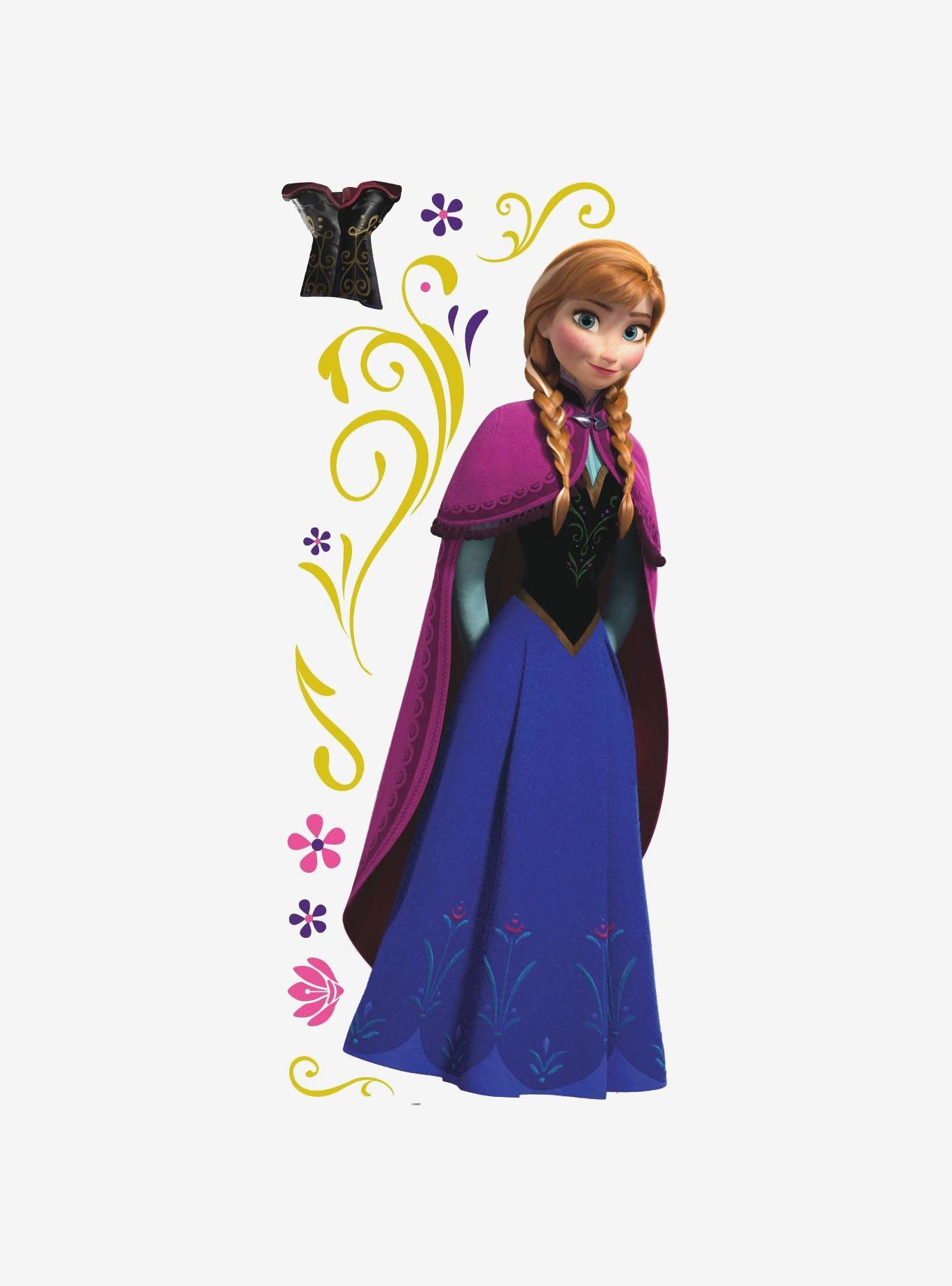 Disney Frozen Anna With Cape Giant Peel And Stick Wall Decals