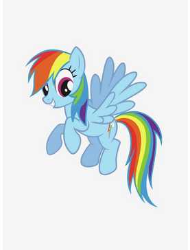 My Little Pony Rainbow Dash Peel And Stick Giant Wall Decals, , hi-res