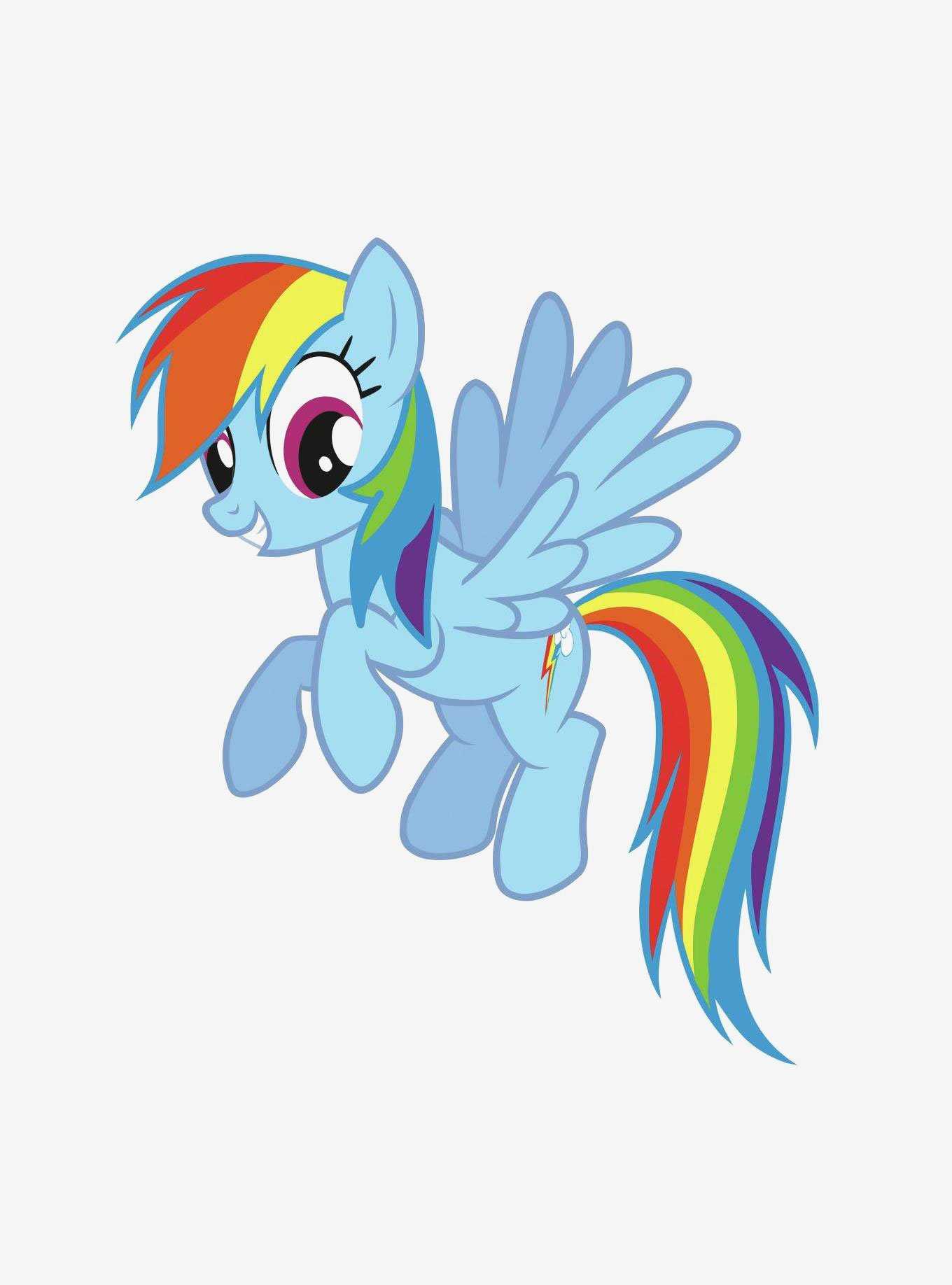 My Little Pony Rainbow Dash Peel And Stick Giant Wall Decals, , hi-res