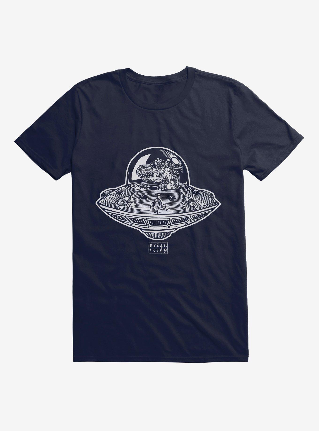 HT Creators: Brian Reedy Dino UFO T-Shirt, , hi-res