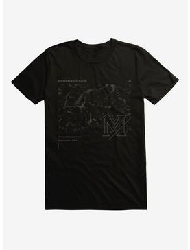 HT Creators: Clint English Mono Black Organic Shapes T-Shirt, , hi-res