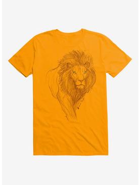 HT Creators: David's Doodles Lion Line Art T-Shirt, , hi-res