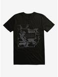 BL Creators: Clint English Mono Black Glitch T-Shirt, , hi-res