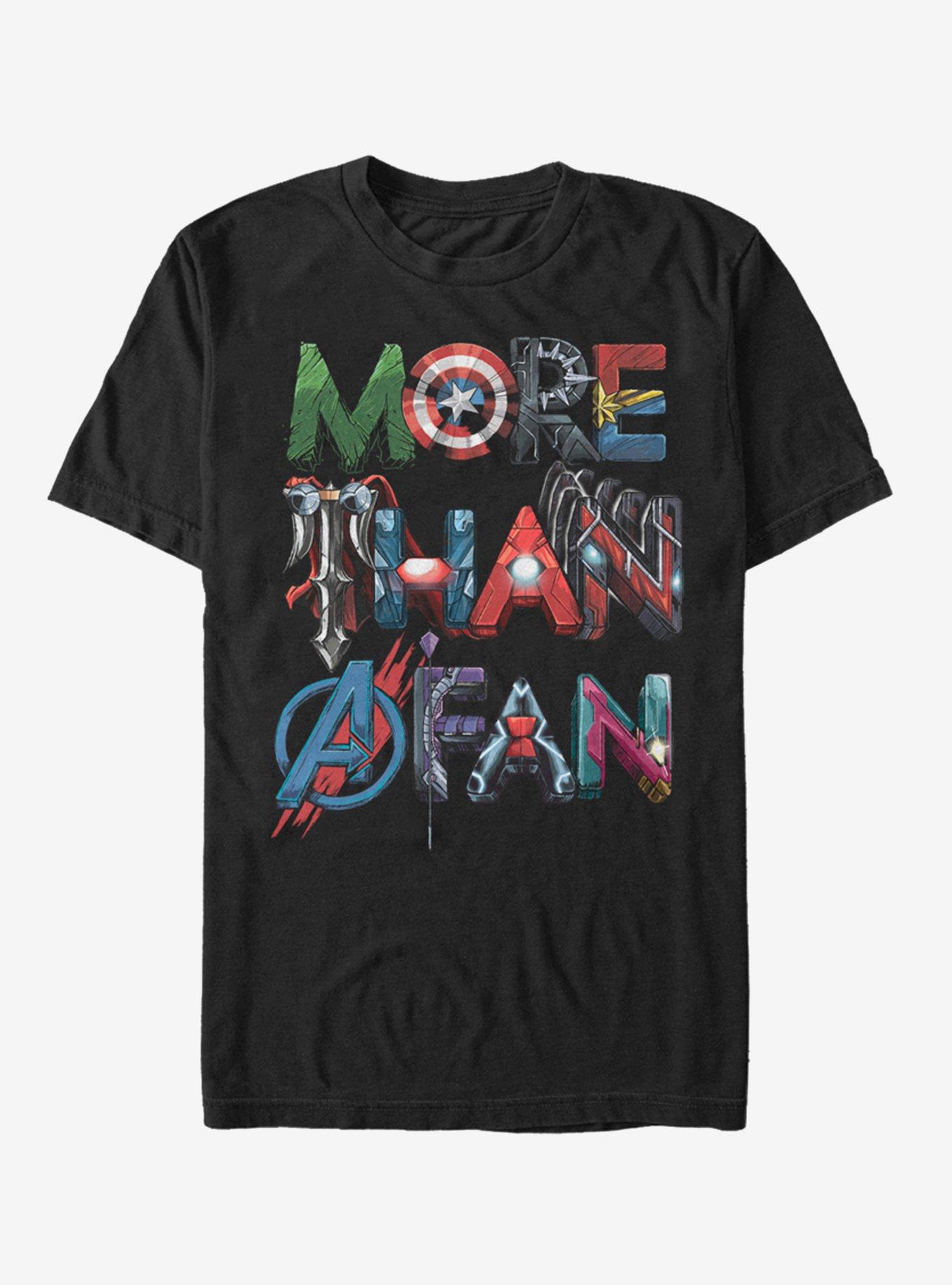 Marvel More Than A Fan T-Shirt, , hi-res