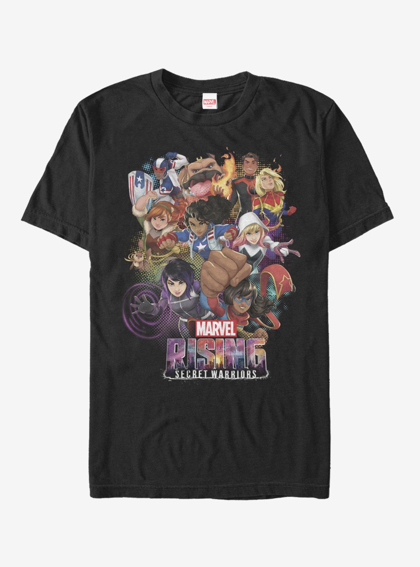 Marvel Rising Secret Warrior Stack Up T-Shirt, , hi-res