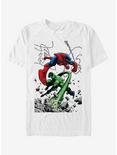 Marvel Spider-Man Action T-Shirt, WHITE, hi-res