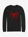 Marvel Spider-Man Long Spider Long-Sleeve T-Shirt, BLACK, hi-res