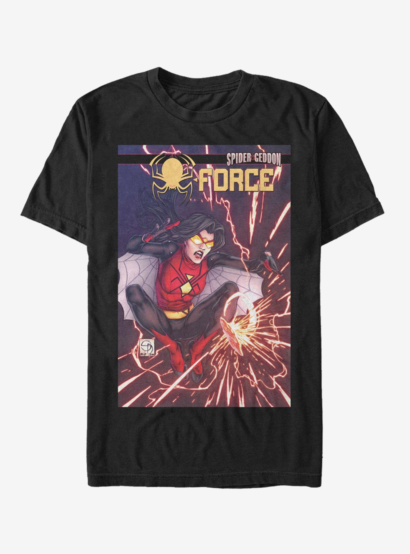 Marvel Spider-Man Spider Force Comic Cover T-Shirt, , hi-res