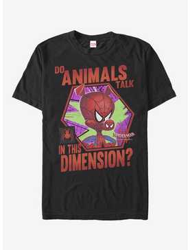 Marvel Spider-Man Animals Talk T-Shirt, , hi-res